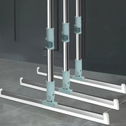 Kengaytiriladigan tutqichli silikon mop skraperi, plitka va shisha uchun ko‘p funksiyali tozalash asbobi, hammom, hojatxona, oshxona, yotoqxona va mehmonxona uchun ideal. Bu ko‘p funksiyali aksessuardan foydalanib, pol va shishani samarali tozalang.