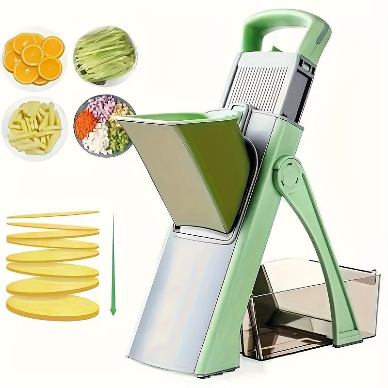 Handheld Vegetable Slicer and Grater, Plastic Cutter for Carrots and Potatoes