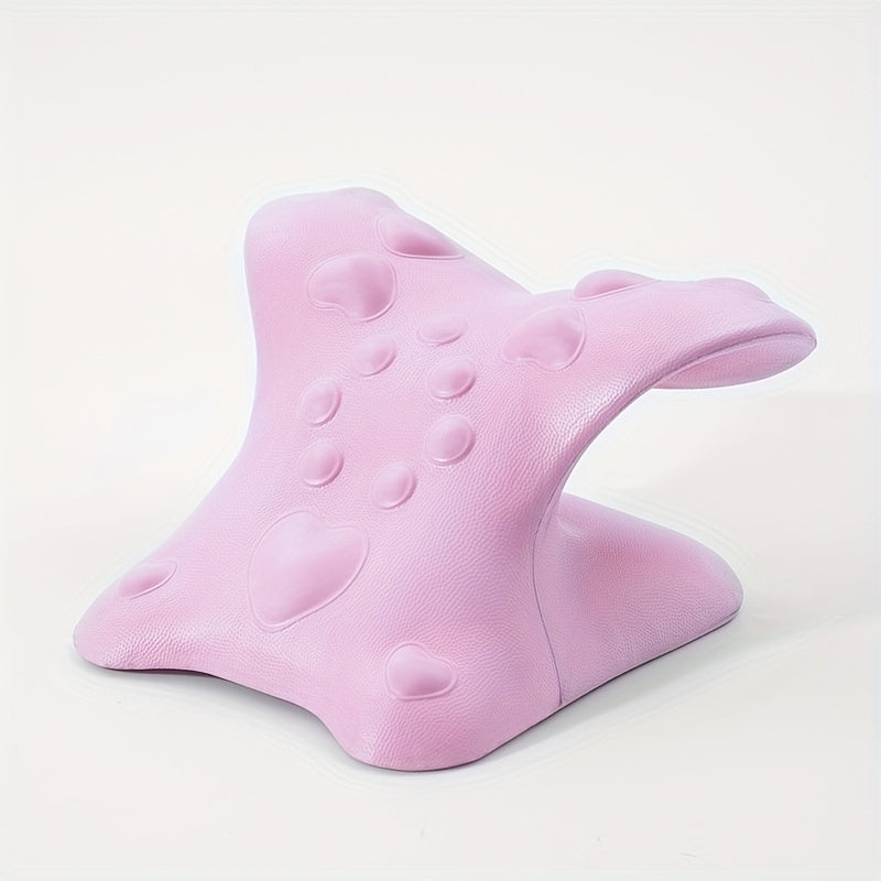 Cervical Spine Massage Pillow for Neck and Shoulder Relaxation Gravity Acupressure Stretching