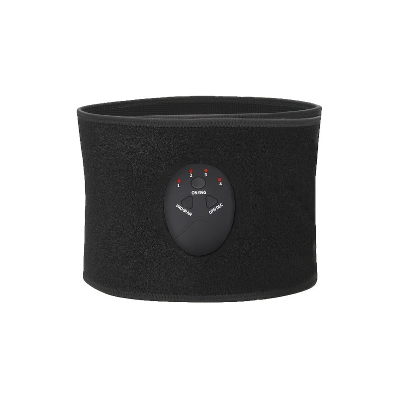 3D massaj rulolari bilan qora belbog‘, qorin bo‘shligini tonizlash va bo‘shash uchun