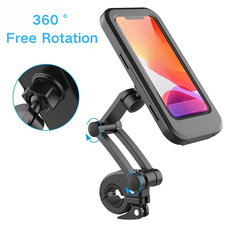Universal Waterproof Shockproof Bike Phone Holder for Motorcycle and Bicycle