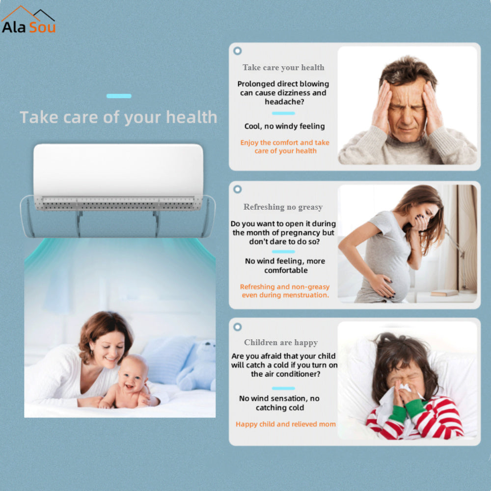 Moslashuvchan havo konditsioneri shamollatgichining ichki qismi PP ob-havo sharoitlariga chidamli, oson o'rnatiladi