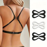 Women's Invisible Bra Strap Clips Non-Slip Lift Hide 3 Pack