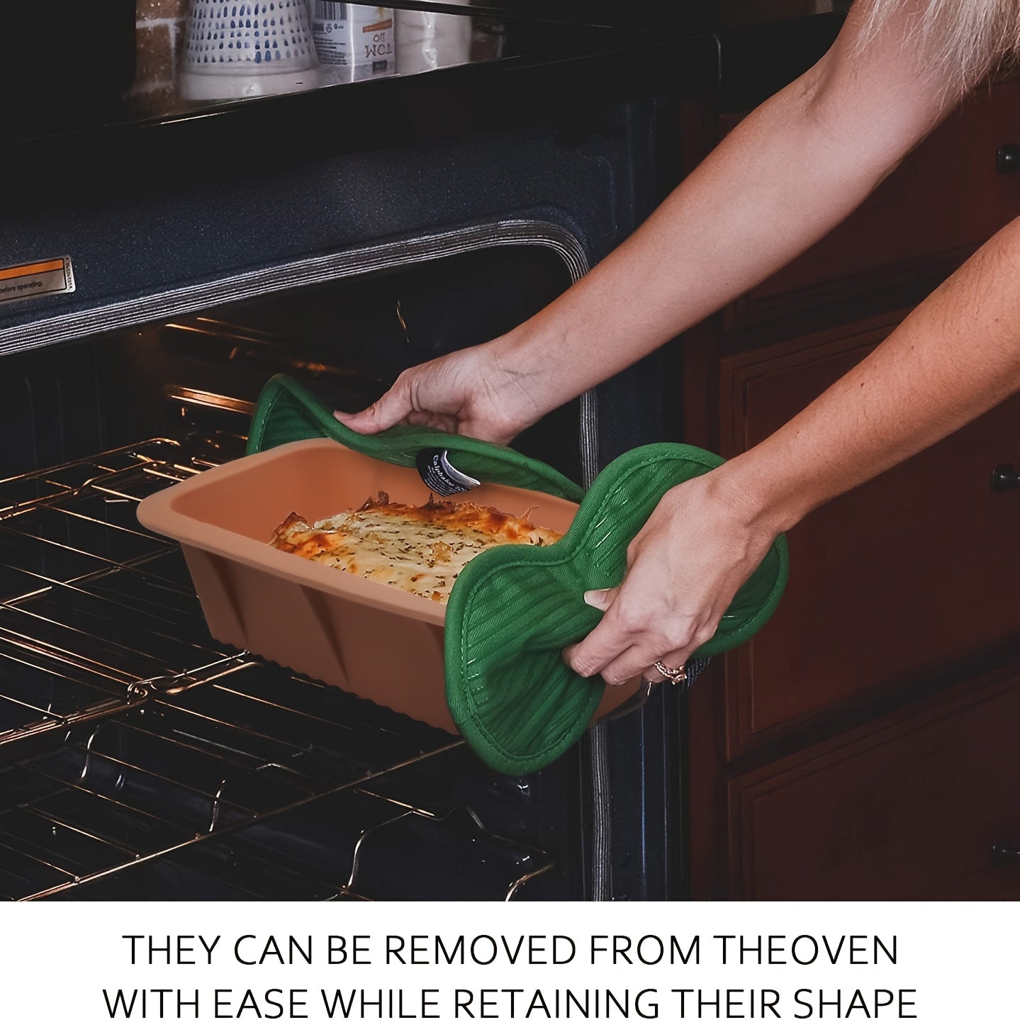 Food-Safe Silicone Baking Mold for Bread, Cheesecakes, Pastries