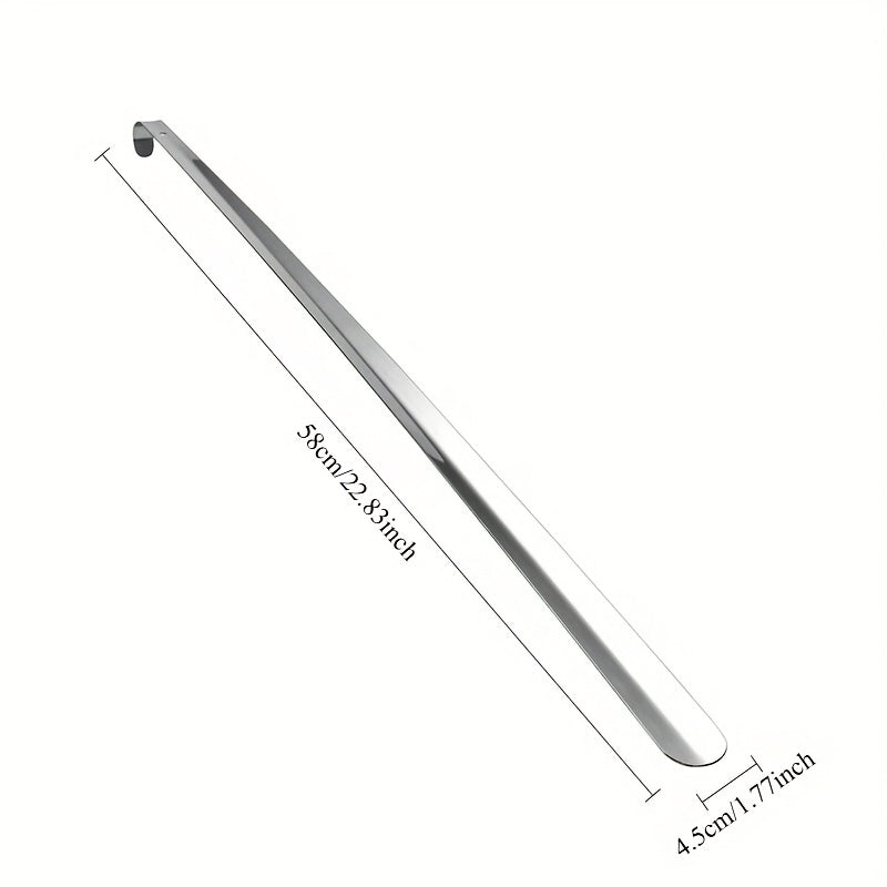 Unisex Metal Shoe Horn, 57.91cm, Reach Assist, for Seniors and Adults