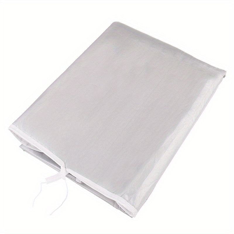 Universal Ironing Board Cover with Pad 140x50cm Silver Reflective Material