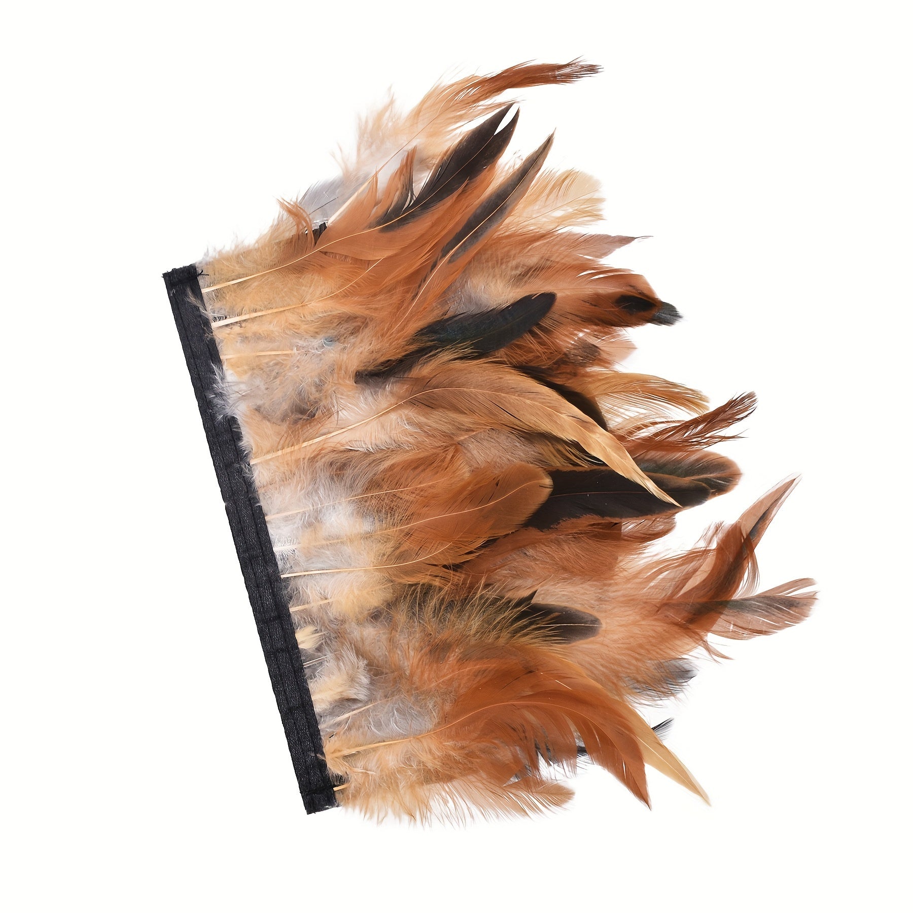 Feathered Ribbon Cotton Blend for DIY Crafts Bridal Wedding Halloween Christmas 1000cm