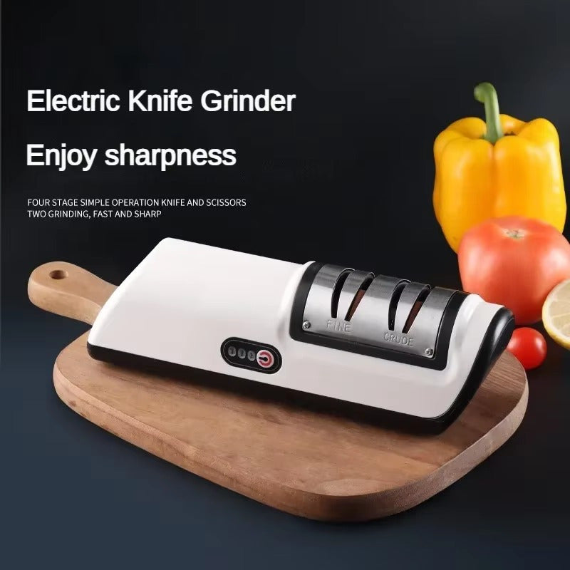 Electric Knife Sharpener for Professional and Home Use Rechargeable USB