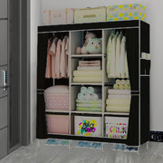 Portable Wardrobe Organizer with Durable Non-Woven Fabric, Sturdy and Easy to Assemble