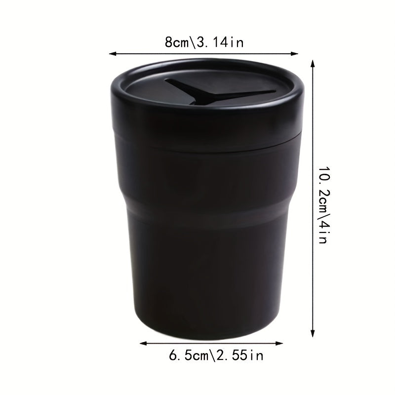 Organizador de plástico para almacenamiento de coche, compacto y duradero