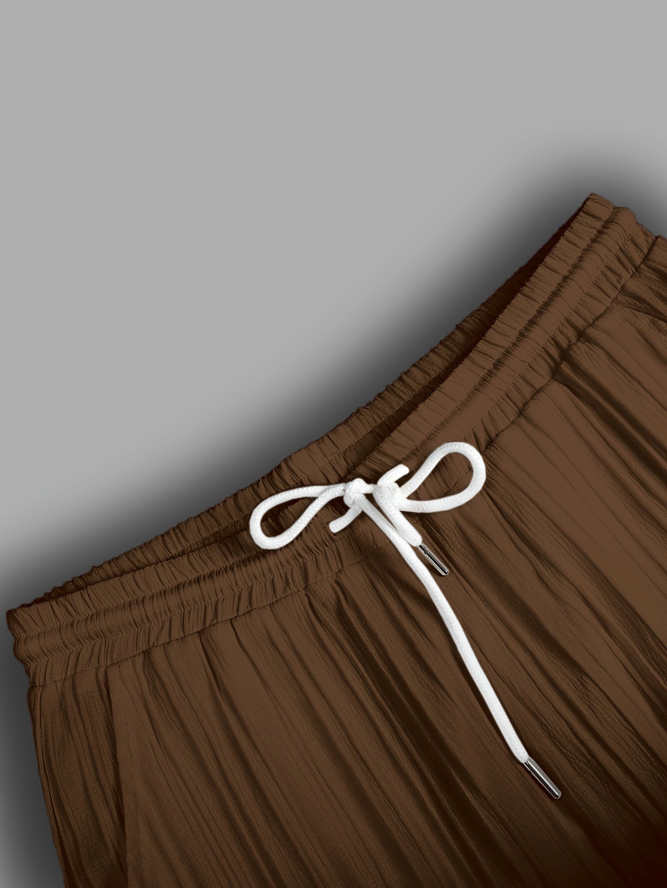 Men's Summer Outfit Set Short Sleeve Collared Shirt and Drawstring Pants Woven Polyester Regular Fit