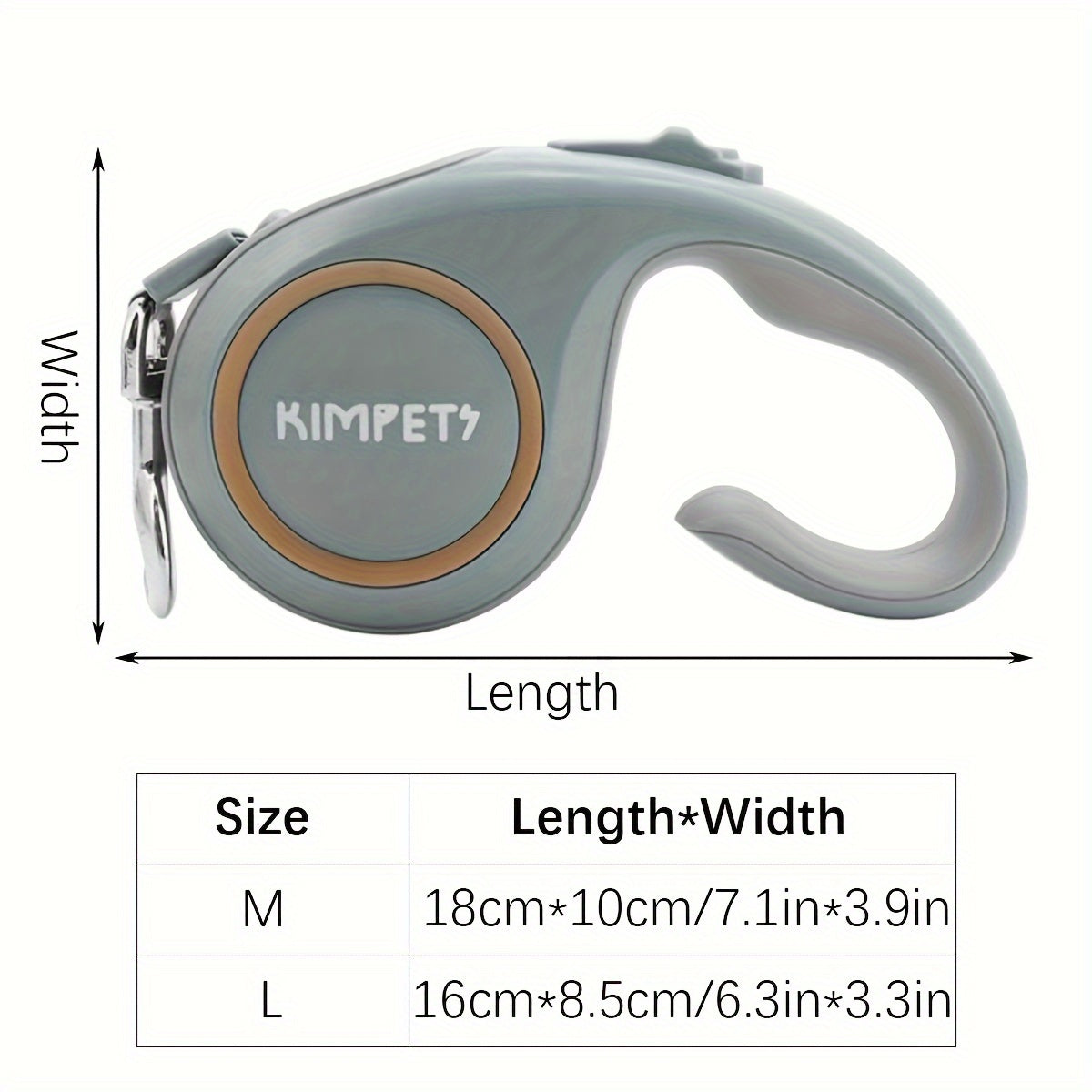 Telescopic Pet Leash Nylon 3m 5m for Dogs and Cats with Carabiner Clip