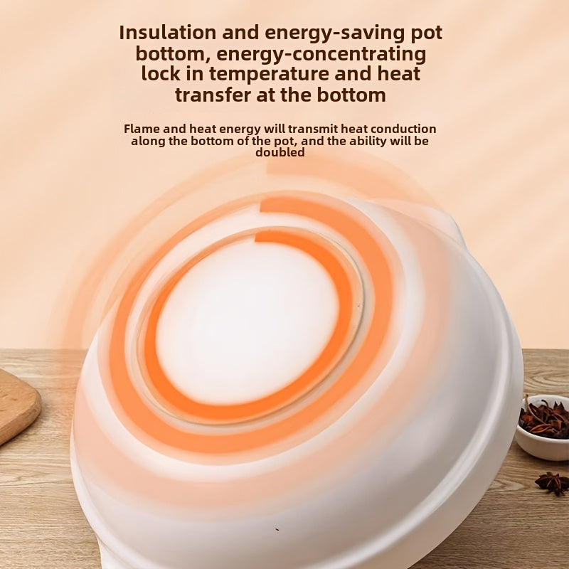 Керамическая посуда для готовки, глиняная кастрюля для газовой плиты, суп, рагу, прочная, устойчивая к высоким температурам