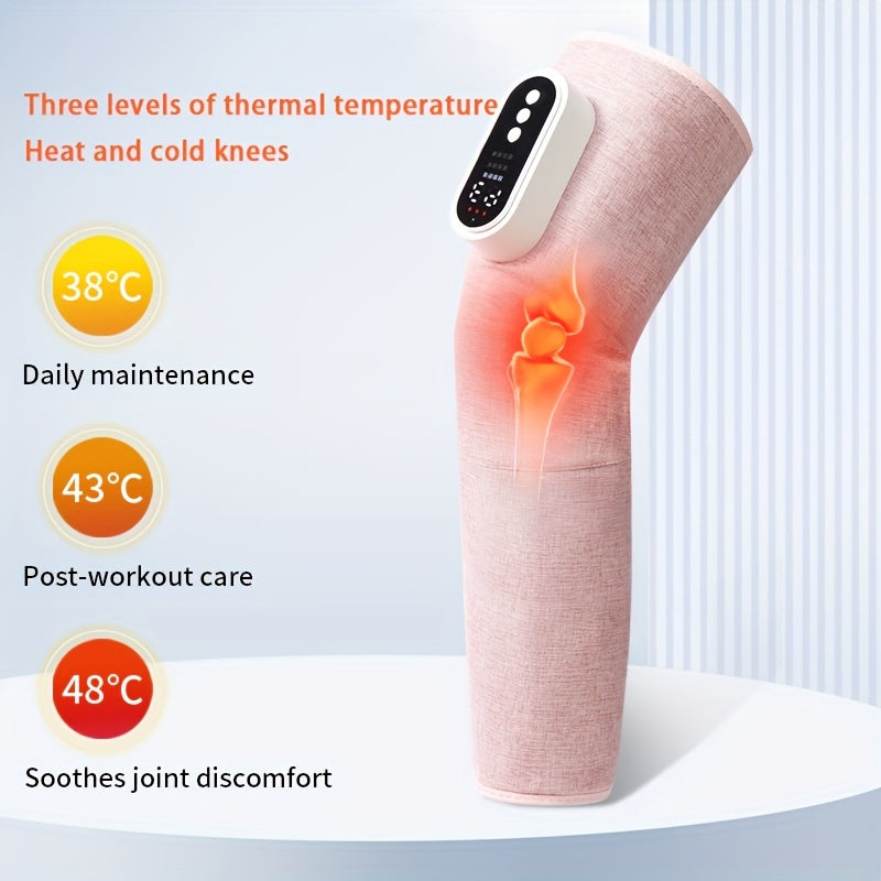 Masajeador de piernas recargable USB inalámbrico para hombres y mujeres, alivio de la tensión muscular