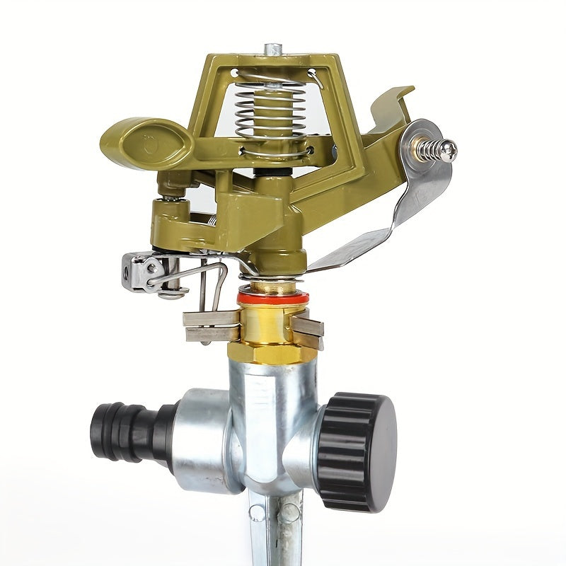 360° avtomatik aylanuvchi bog' bog'bonchasi, sug'orish uchun seriyali ulanish mumkin bo'lgan tomchilatgich bilan