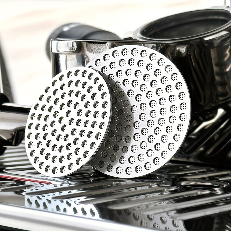 Kofe portafilter ekranı 51mm 53mm 58mm qayta ishlatiladigan zanglamaydigan po'latdan yasalgan Puck filtri