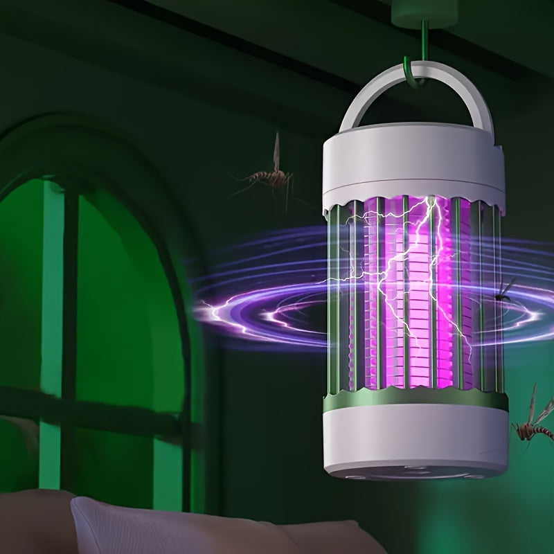 USB-Powered Mosquito Killer Lamp Ultrasonic Bug Zapper Indoor Non-Toxic