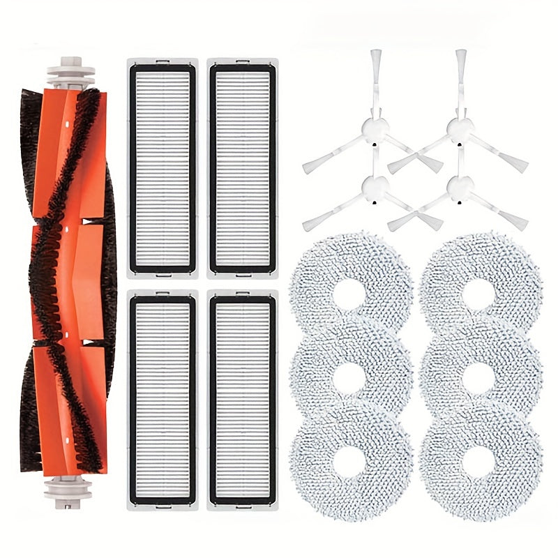 Robot Vacuum Spare Parts Kit Main Side Brush HEPA Filter Mop Compatible