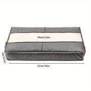 Yotoq ostidagi saqlash sumkasi, katta hajmli changga qarshi tekis saqlash tashkilotchisi, uy ro‘zg‘or qavatlari uchun