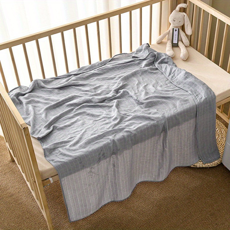 Baby Blanket Square Bamboo Fiber Soft Safety and Comfort for Infants