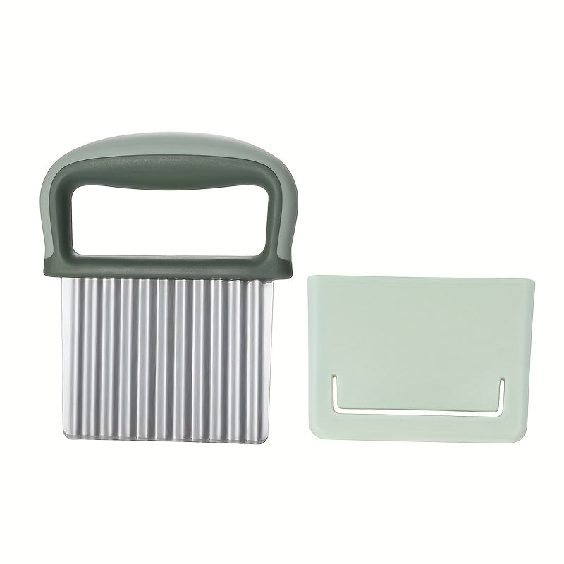 Stainless Steel Wavy French Fry Cutter Vegetable Slicer Tool Kitchen