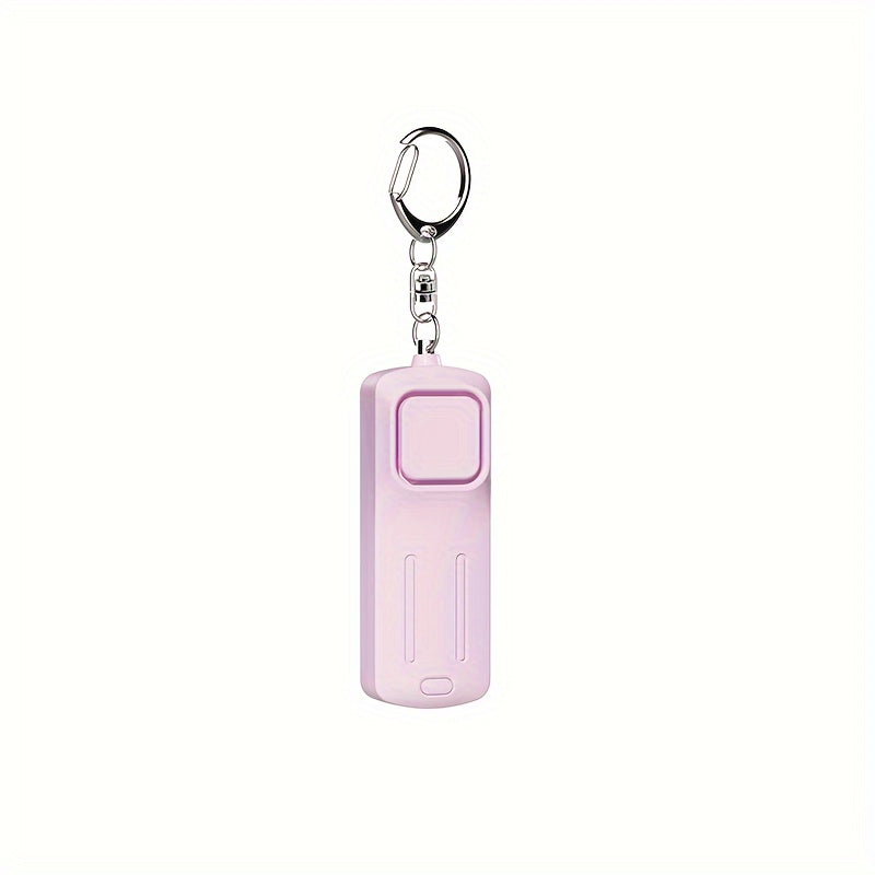 Women's Personal Safety Alarm 130dB Rechargeable USB Charging Compact Emergency Self-Defense Device