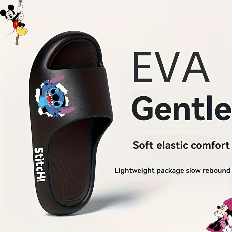 Unisex Cartoon Slippers Breathable Soft Sole Open Toe Casual Shoes