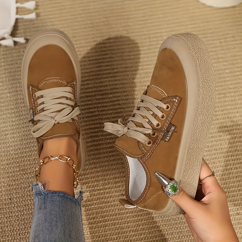 Women’s Low-Top Sneakers Breathable Canvas Casual Shoes for All Seasons
