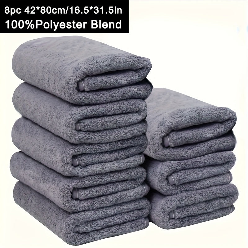 Set of 6/8/10 Ultra Soft Absorbent Cotton Hand Towels for Bathroom Gym Shower Spa