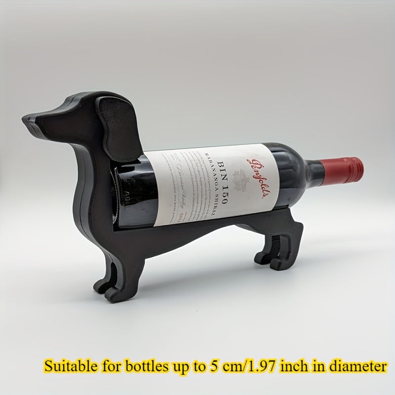 Adorable Dachshund Wine Bottle Holder Fits Bottles Up to 5cm