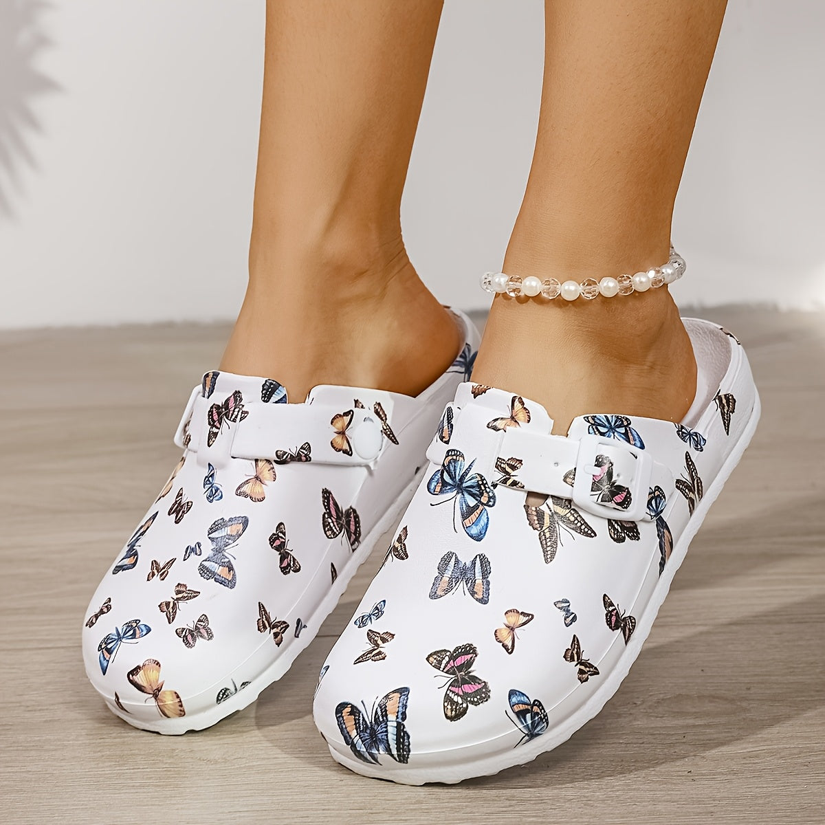 Ayollar EVA Slip-On Loafers Kelebek Noshir Nonslip Barcha mavsumlar uchun kundalik