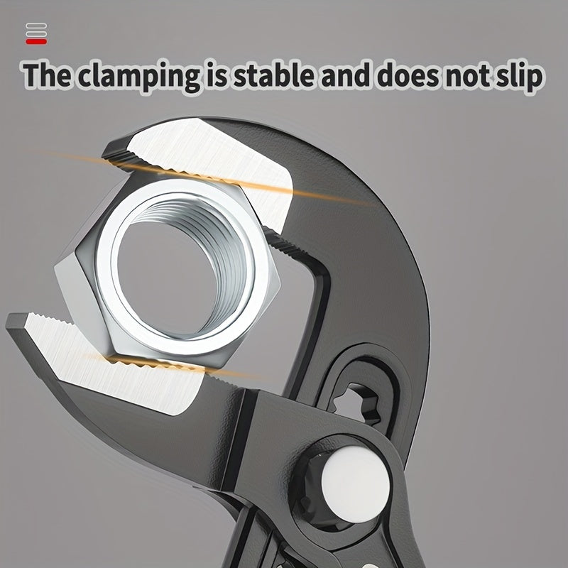 Multi-Function Water Pump Pliers Adjustable Chrome Vanadium Steel Industrial Automotive Home Maintenance