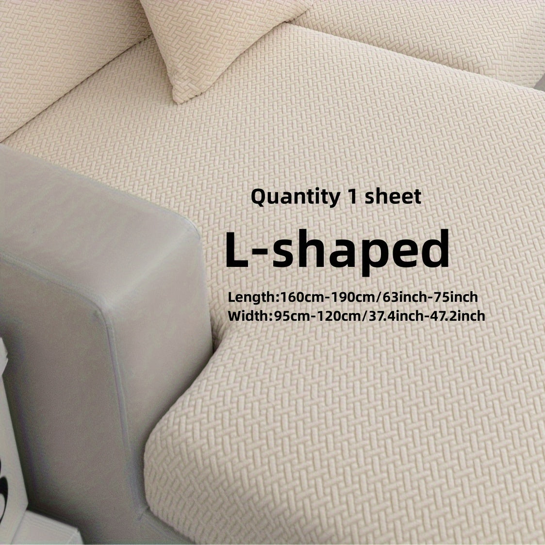 Checkered Polar Fleece Sofa Cover Universal Fit Machine Washable Multi-Purpose