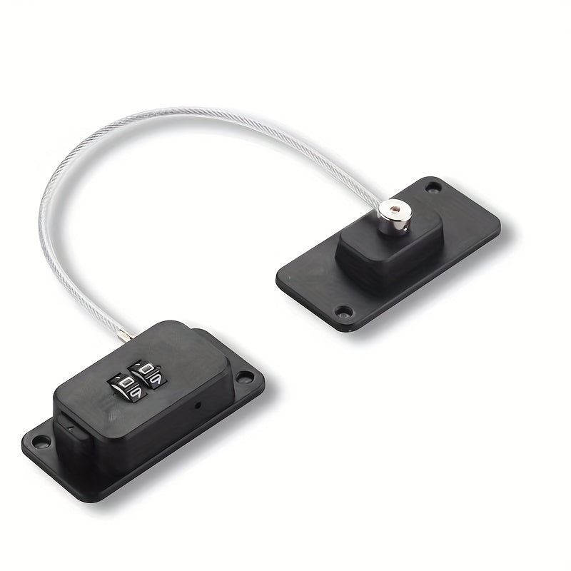 Child Safety Locks Drawer Fridge Cabinet Window 2-Digit Password No Drilling