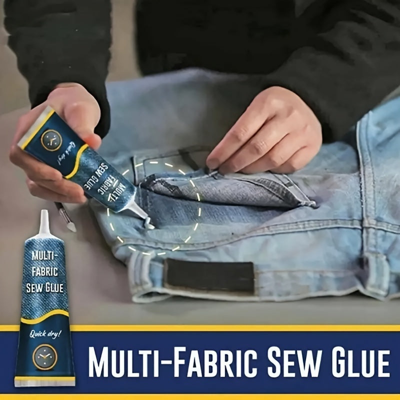 Multifunctional Sewing Glue Kit for Clothes Repair Quick Dry Fabric