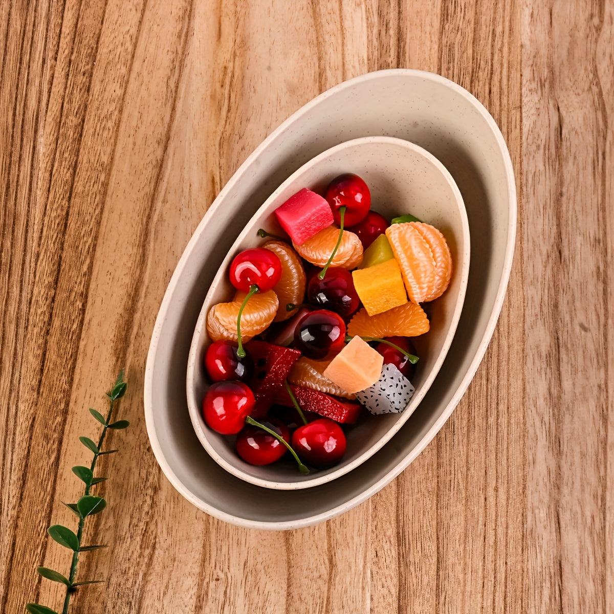 Unbreakable Yuanbao-Shaped Bowls Set for Oatmeal Salads and Pasta Kitchen Dining