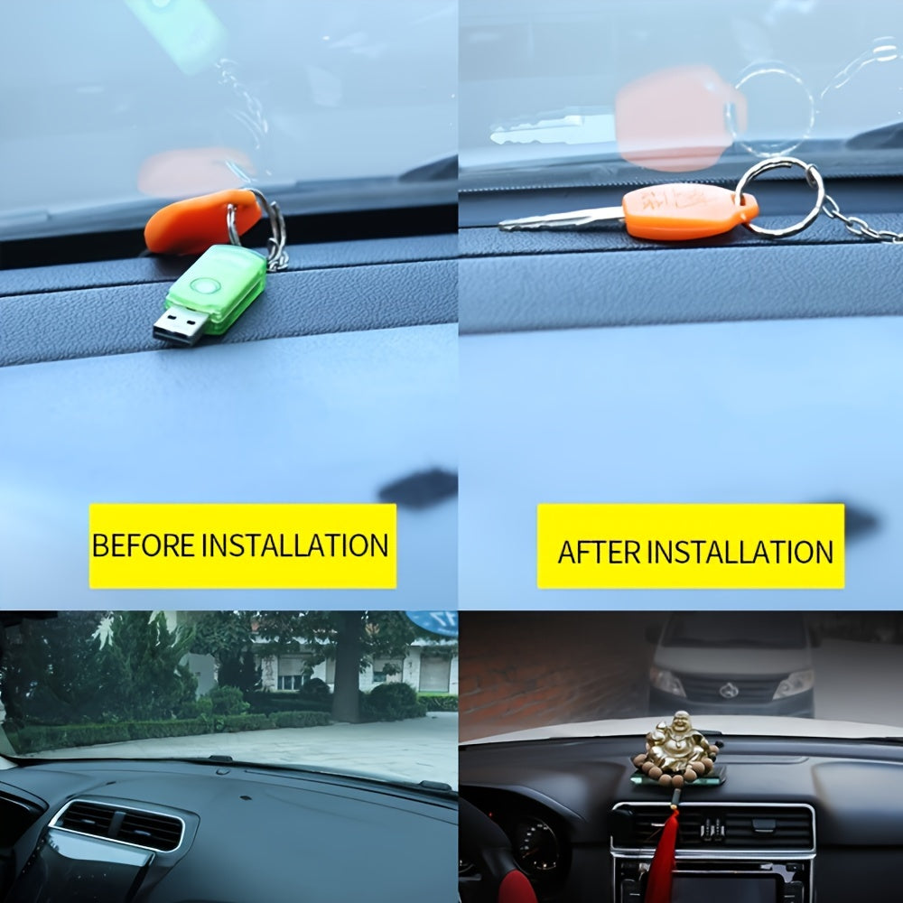 Front Dashboard Sealing Strip Silicone Waterproof Noise Reduction 161.54 cm