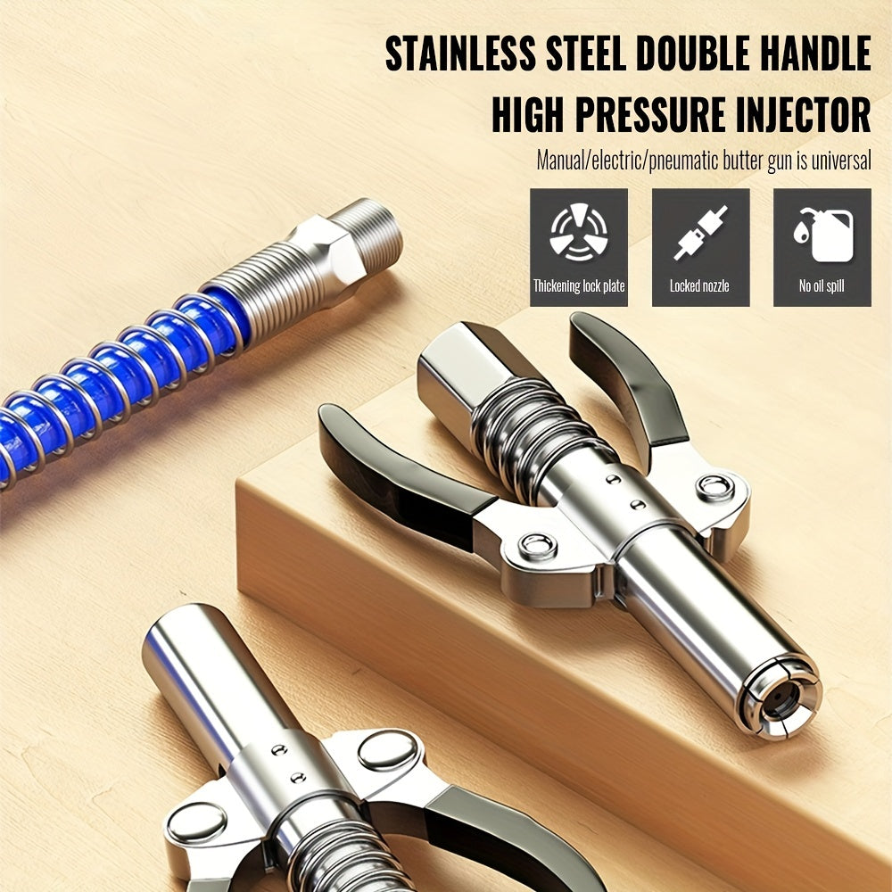 Og'ir sharoitlar uchun 10000 PSI greaz quvuri bilan tez chiqariladigan yuqori bosimli yog'lash