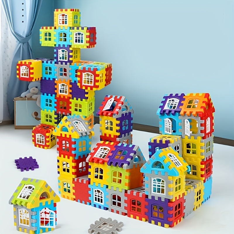 120-Piece Large Building Block Set for Educational Construction Toys for Kids