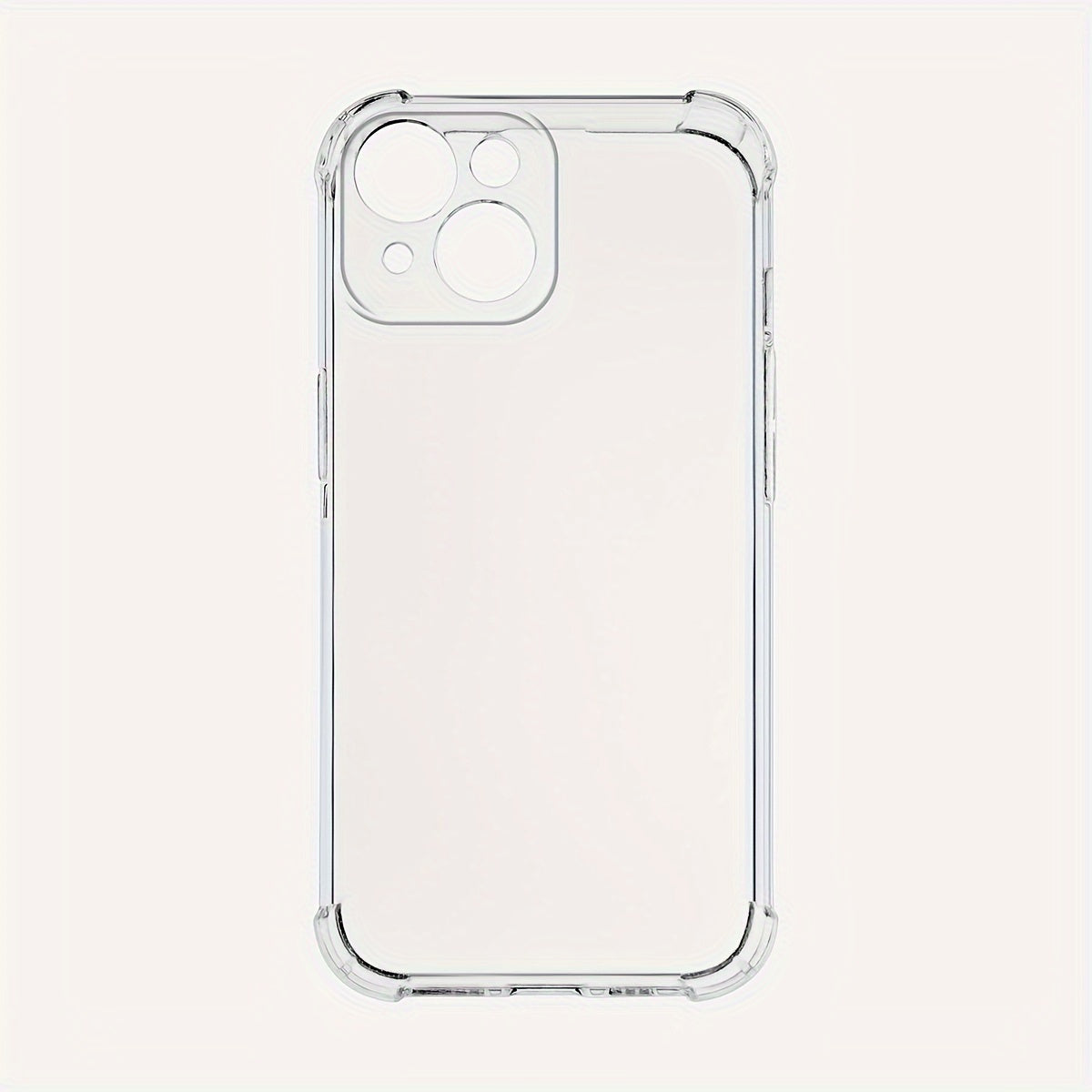 Funda personalizada transparente de TPU para teléfono DIY para iPhone 6-15 con protección anticaídas
