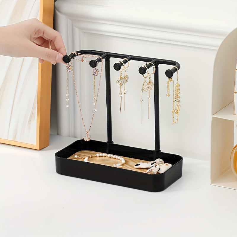 Display Hair Accessories Organizer Rack for Necklaces Rings Earrings Storage Stand