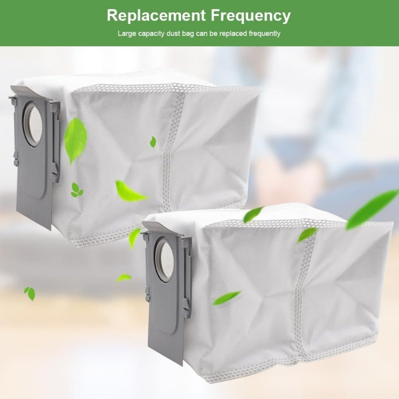 Set of 10 Large 3L Vacuum Bags for Robotic Vacuum Self-Emptying Dock Replacement
