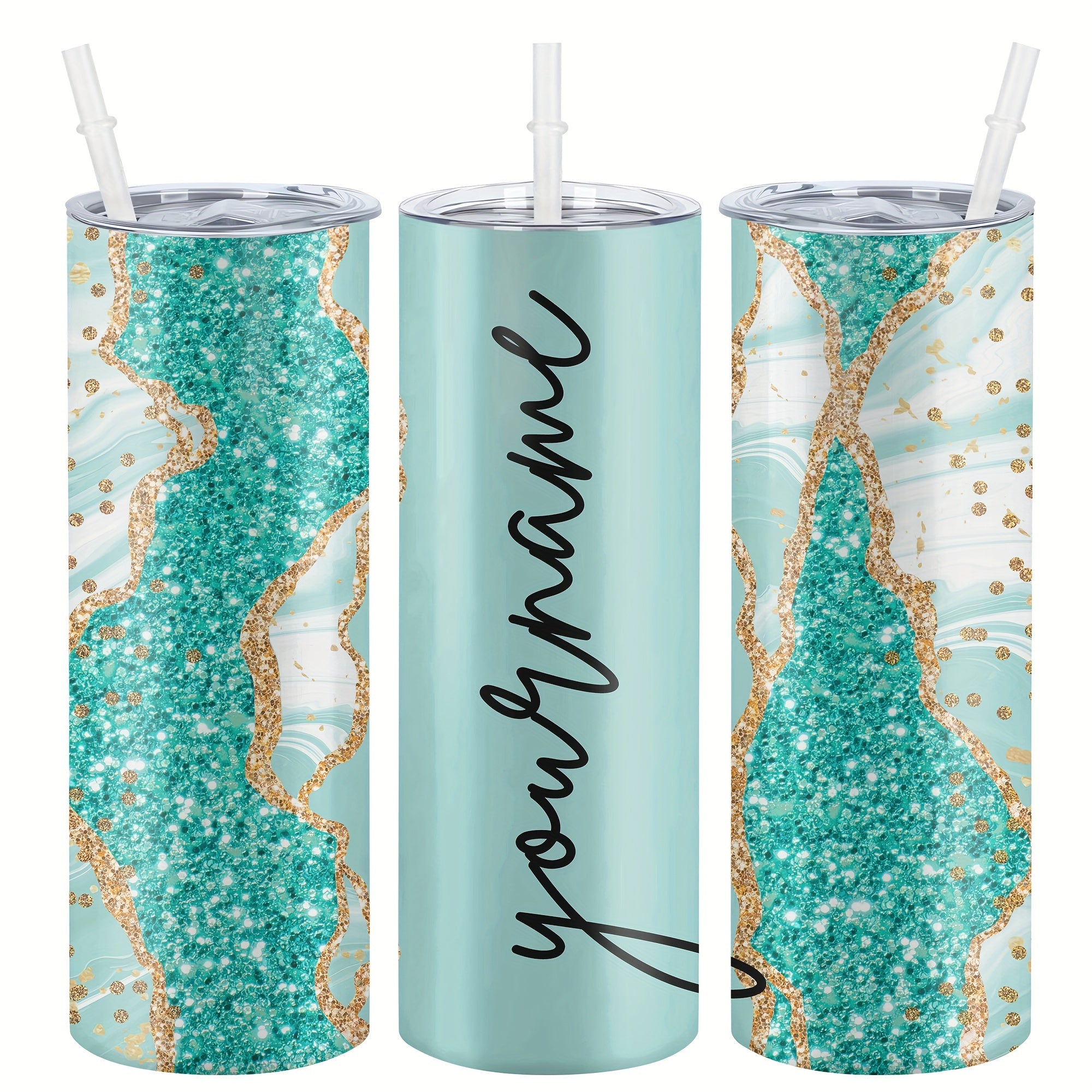 Индивидуальная 20-унцевая нержавеющая стальная кружка - прочная, изолированная, легкая в очистке - идеальна для всех сезонов и в качестве подарка.