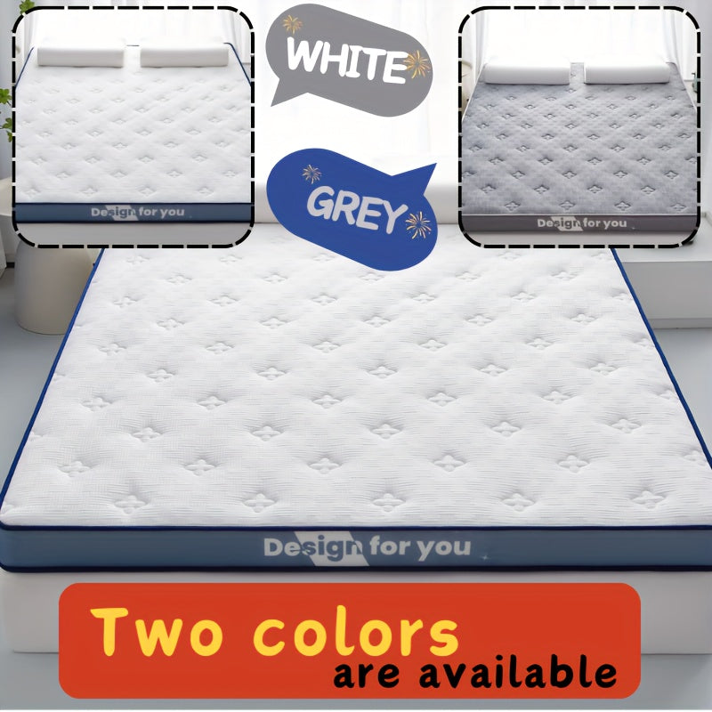 Foldable Mattress with Memory Foam Latex Layer Breathable Non-Slip Mat