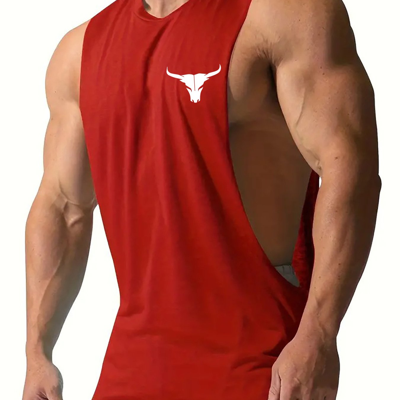 Men's Summer Muscle Fit Tank Top Quick-Dry Breathable Athletic Sleeveless Shirt