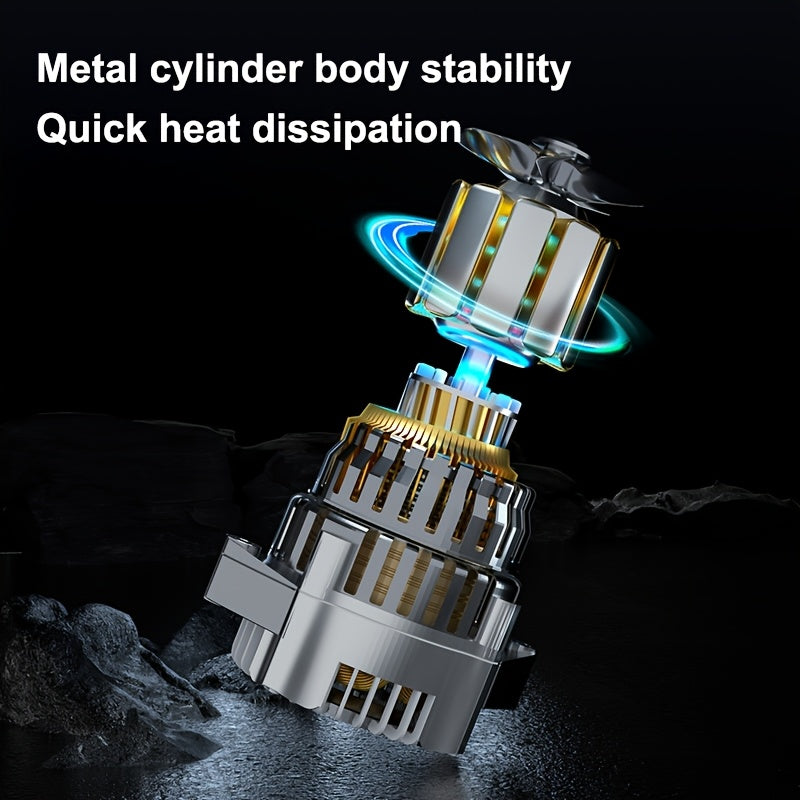 Portable Car Air Pump Electric Tire Inflator Wired Compact Universal