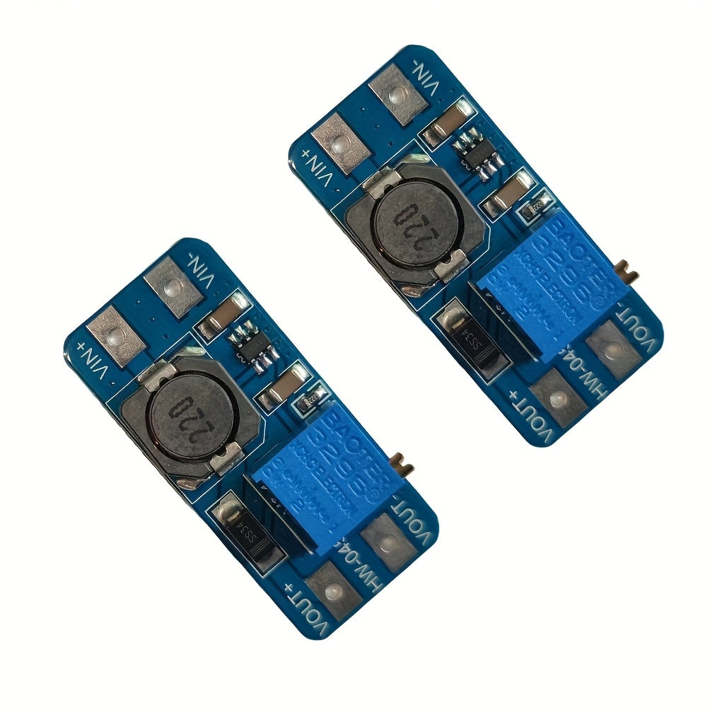 2/4pcs DC-DC Step-Up Boost Converter Power Supply Module 2V-24V to 5V-28V 2A