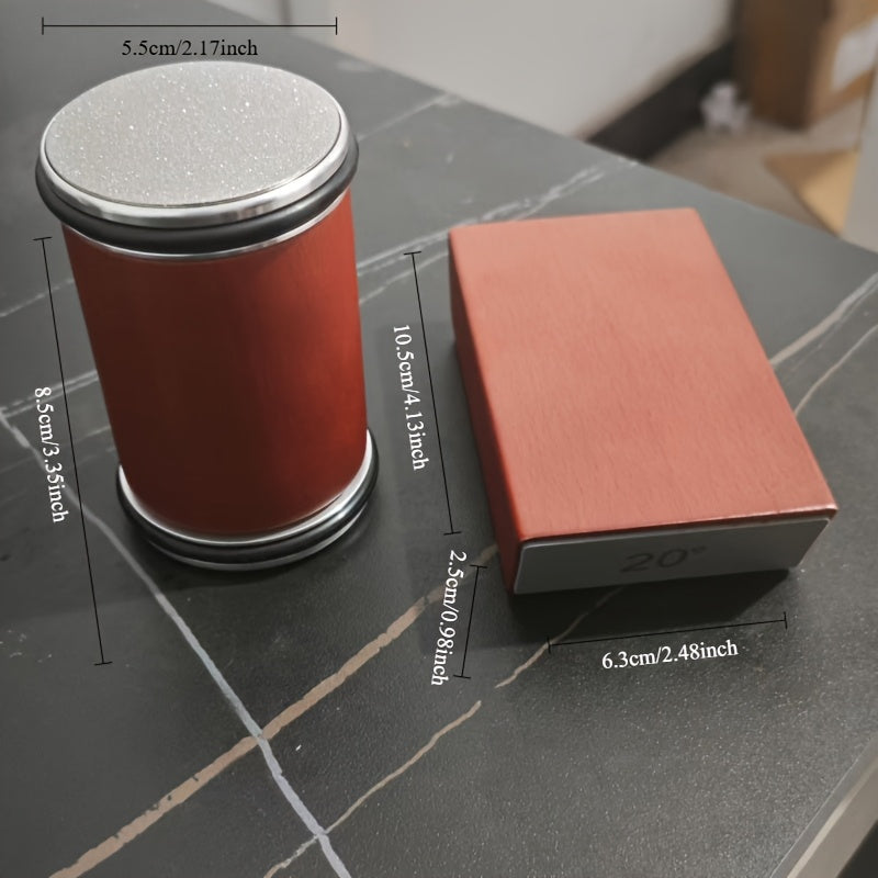 Toshli pichoqni qattiqlash uchun magnit burchak qo'llab-quvvatlash bilan to'plam, 15/20 daraja aniqlik, qo'lda ishlov beriladigan zanglamaydigan po'lat oshxona qattiqlash vositasi