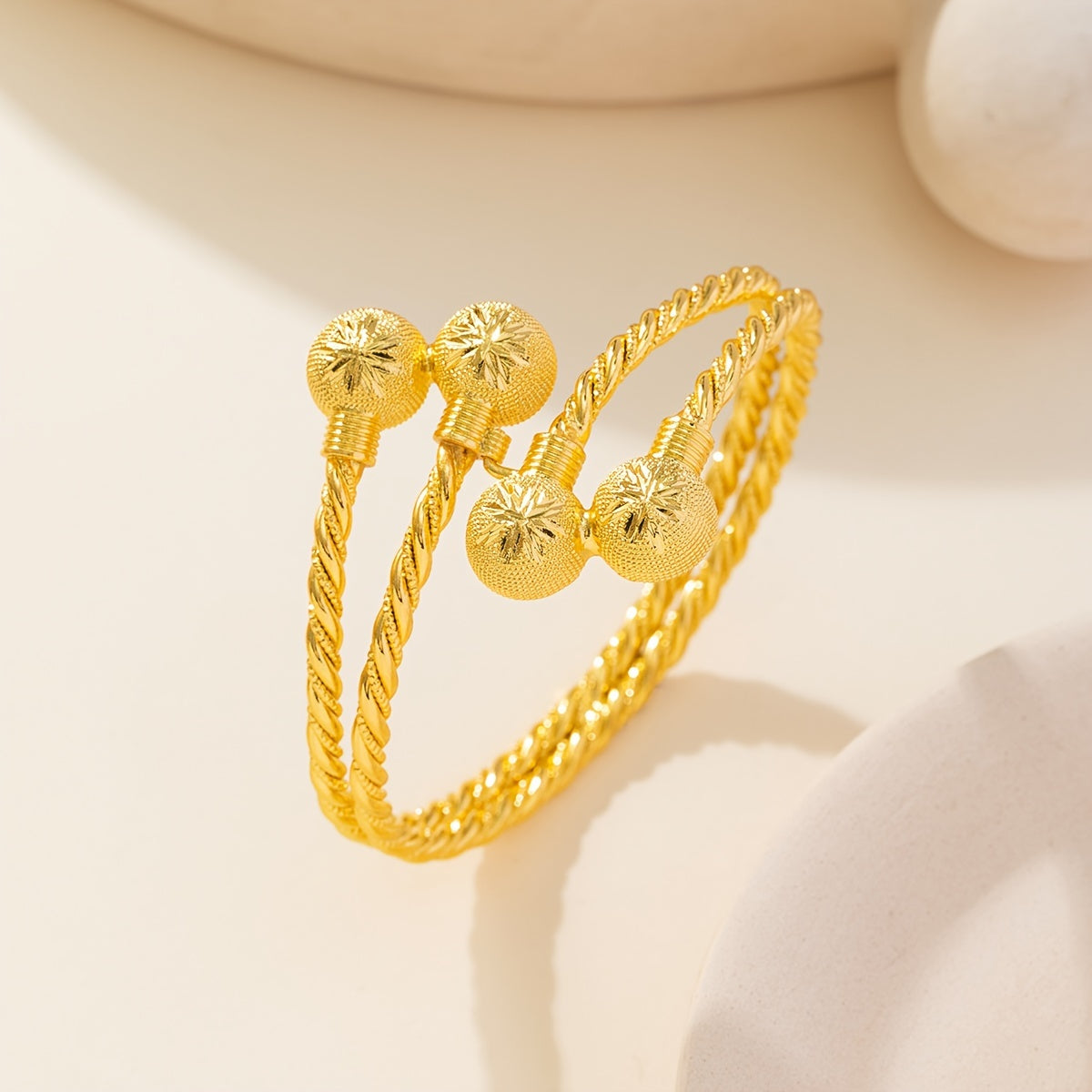 Women’s Retro Alloy Open Cuff Bracelet for Parties and Gifts