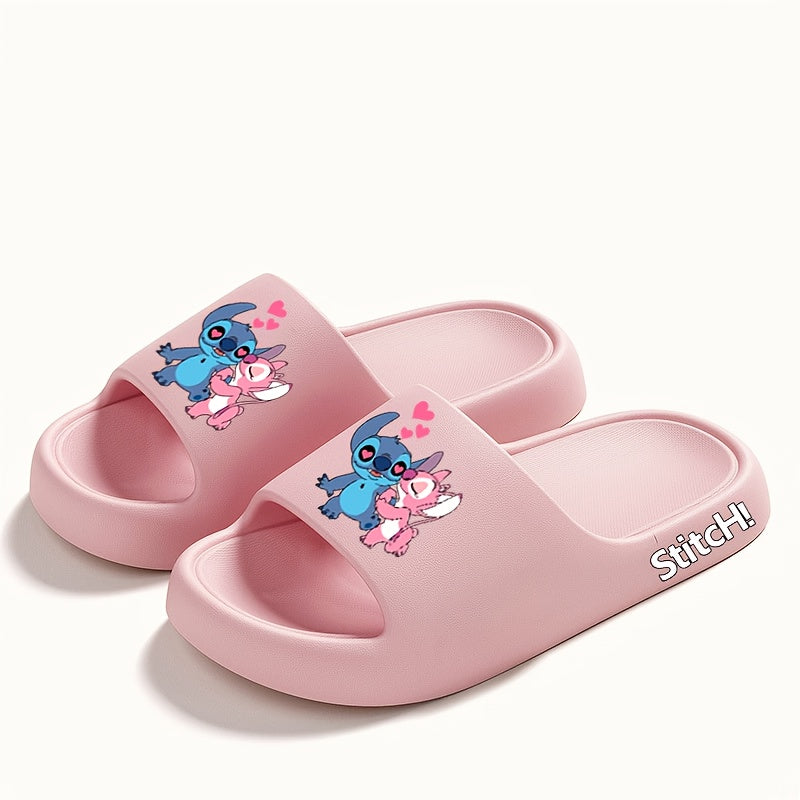 Women Indoor EVA Slippers for Travel Camping Beach Playful Design